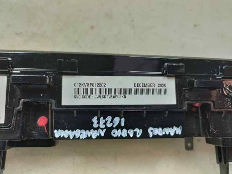 SISTEMA AUDIO RADIO CD KIA NIRO 2021 1.6 HYBRID GASOLINA