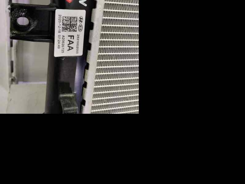 RADIADOR AGUA KIA NIRO 2021 1.6 HYBRID GASOLINA