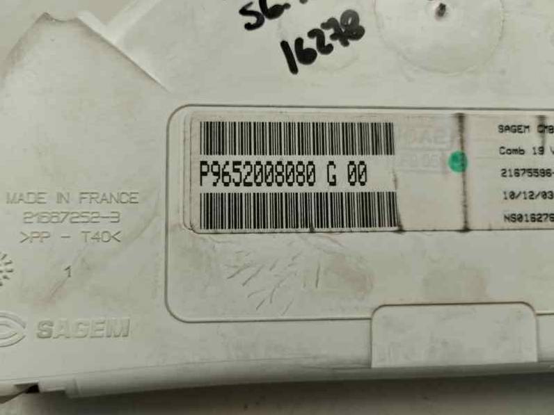 CUADRO INSTRUMENTOS CITROEN C2 2004 1.6 16V (109 CV)