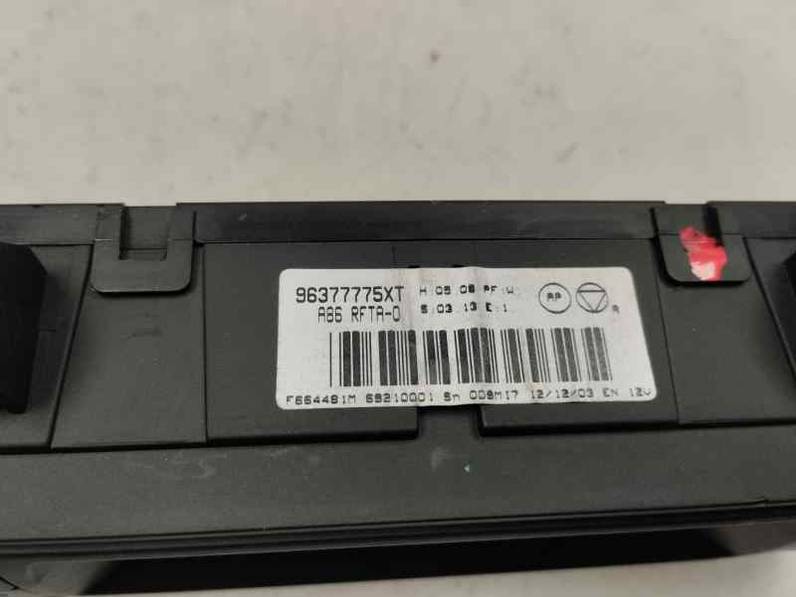 MANDO CLIMATIZADOR CITROEN C2 2004 1.6 16V (109 CV)