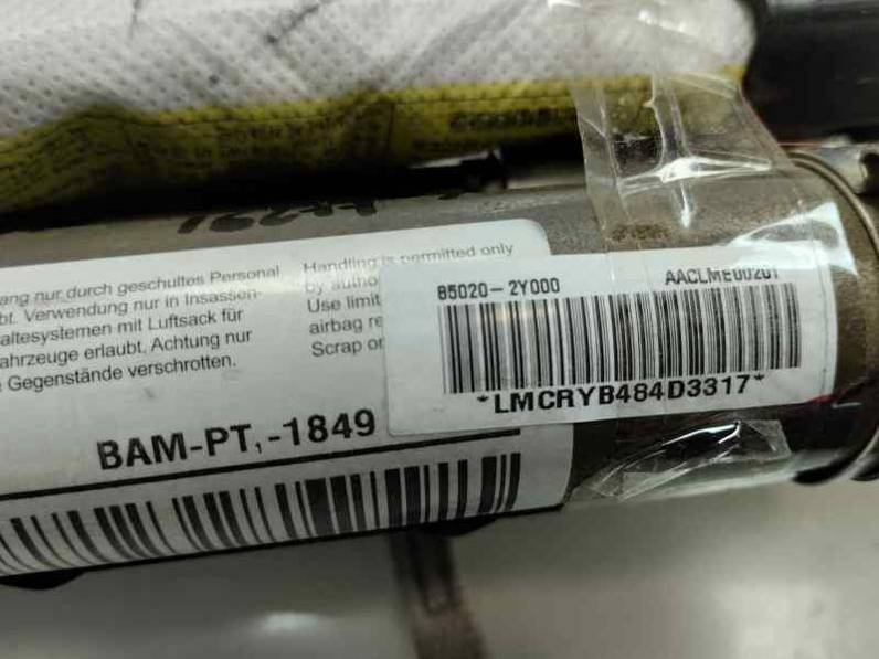 AIRBAG CORTINA DELANTERO DERECHO HYUNDAI IX35 2011 2.0 CRDI (136 CV)