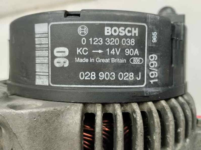 ALTERNADOR SEAT IBIZA 1999 1.9 D (64 CV)