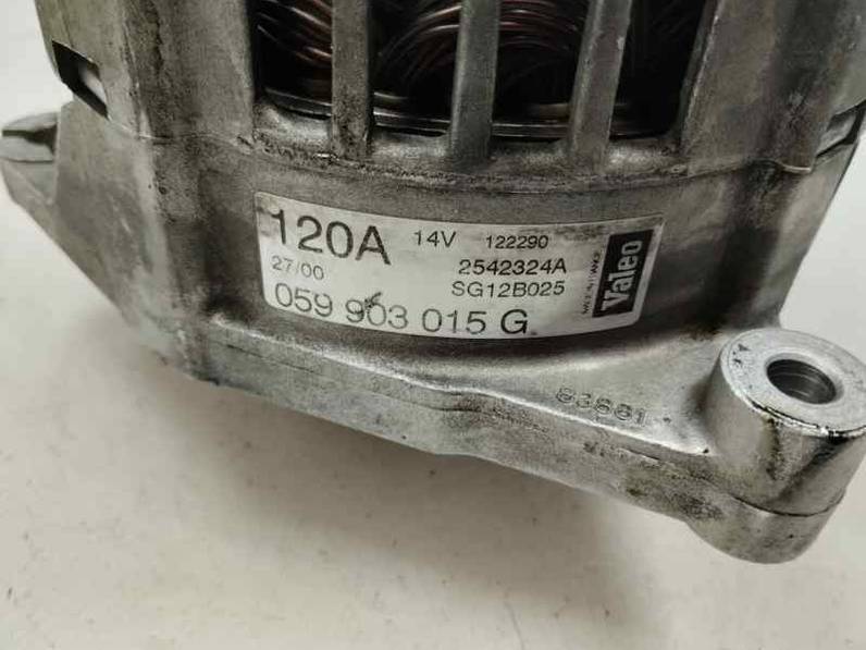 ALTERNADOR AUDI A6 2001 2.5 TDI (150 CV)