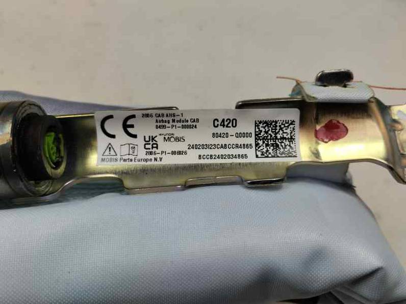 AIRBAG CORTINA DELANTERO DERECHO HYUNDAI BAYON 2024 1.2 GASOLINA