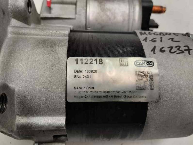 MOTOR ARRANQUE RENAULT MEGANE I COUPE FASE 2 2002 1.6 GASOLINA (107 CV)