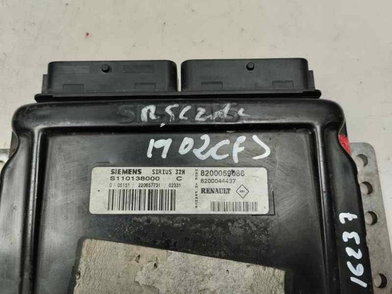 CENTRALITA MOTOR UCE RENAULT MEGANE I COUPE FASE 2 2002 1.6 GASOLINA (107 CV)