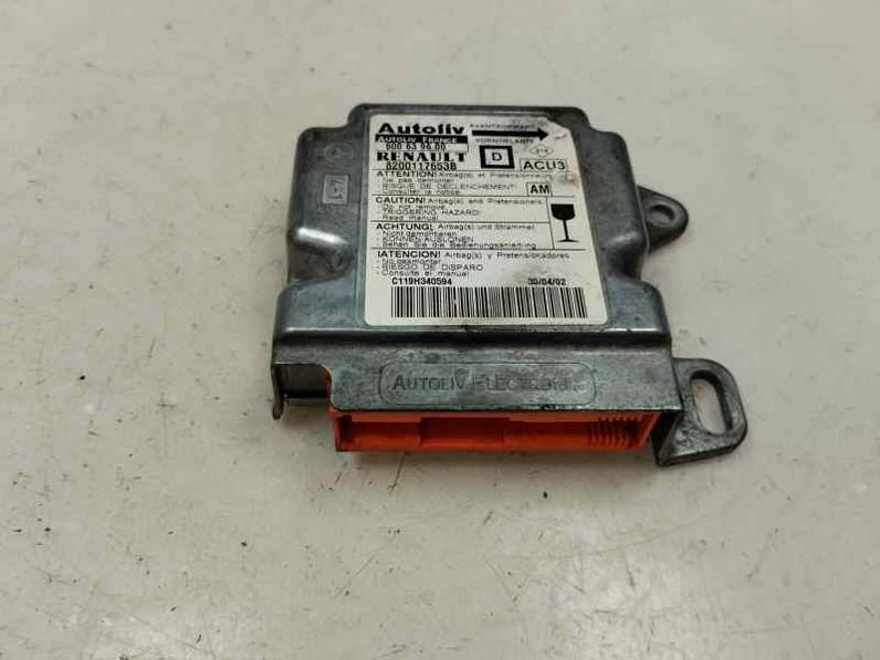CENTRALITA AIRBAG RENAULT MEGANE I COUPE FASE 2 2002 1.6 GASOLINA (107 CV)