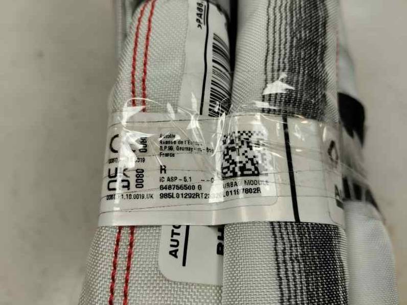 AIRBAG CORTINA DELANTERO DERECHO DACIA SANDERO III 2024 1.0 AUTOGAS