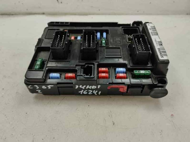 CAJA RELES FUSIBLES CITROEN C3 2005 1398 HDI
