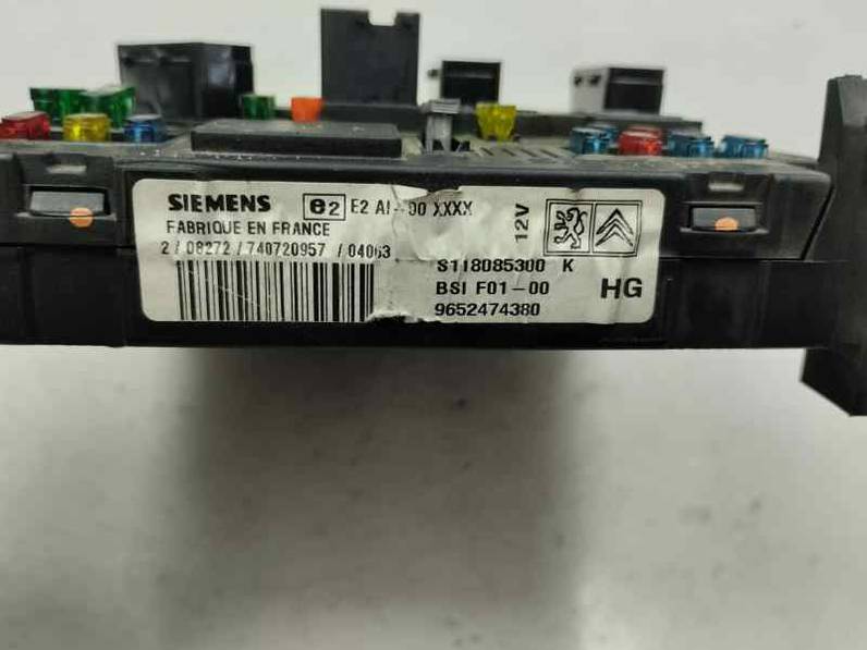 CAJA RELES FUSIBLES CITROEN C3 2004 1.4 HDI (68 CV)