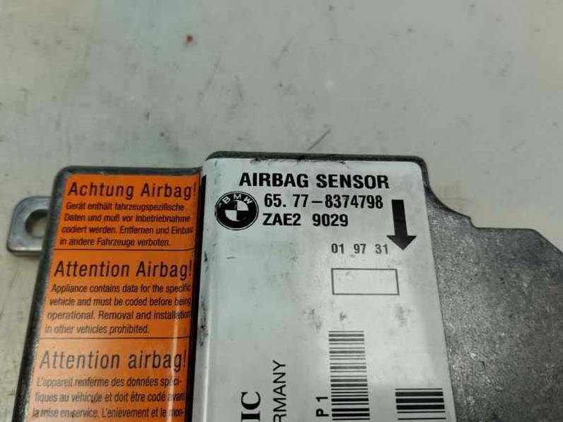 CENTRALITA AIRBAG BMW SERIE 3 COMPACTO 1997 1.6 GASOLINA (102 CV)