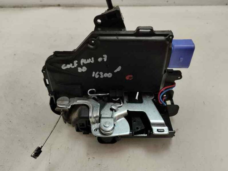 CERRADURA PUERTA DELANTERA DERECHA VOLKSWAGEN GOLF PLUS 2007 1.9 TDI (105 CV)