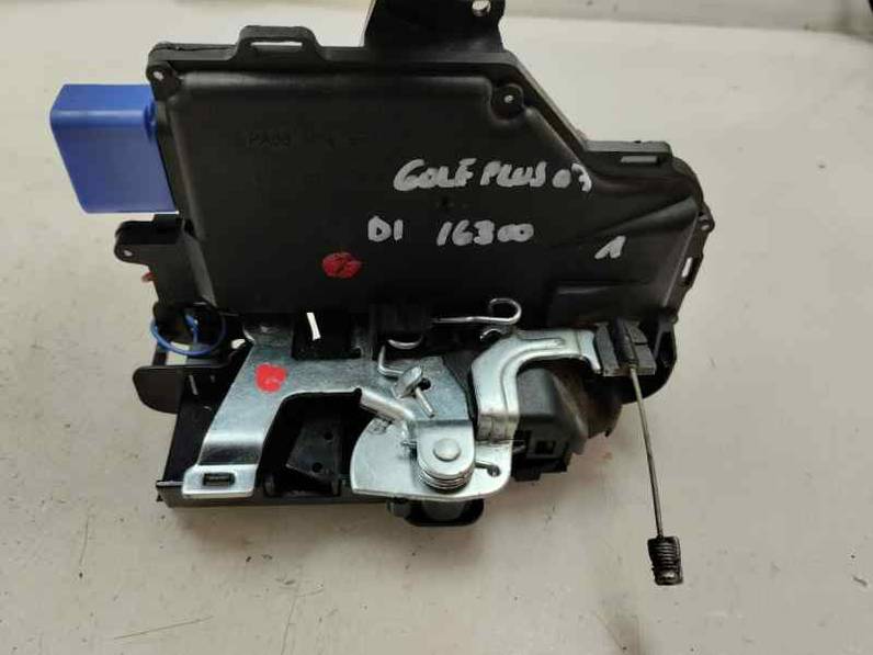 CERRADURA PUERTA DELANTERA IZQUIERDA VOLKSWAGEN GOLF PLUS 2007 1.9 TDI (105 CV)