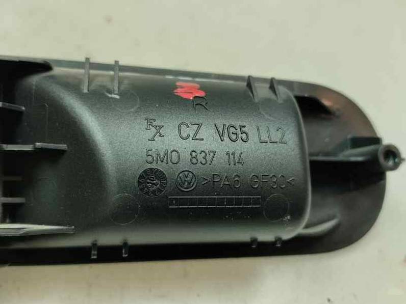 MANETA INTERIOR TRASERA DERECHA VOLKSWAGEN GOLF PLUS 2007 1.9 TDI (105 CV)