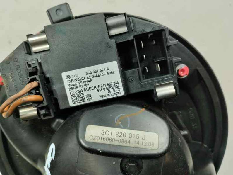 MOTOR CALEFACCION VOLKSWAGEN GOLF PLUS 2007 1.9 TDI (105 CV)