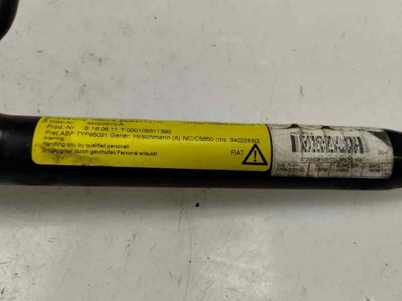 CINTURON SEGURIDAD DELANTERO DERECHO FORD KA 2008 1.3 JTD MULTIJET (75 CV)