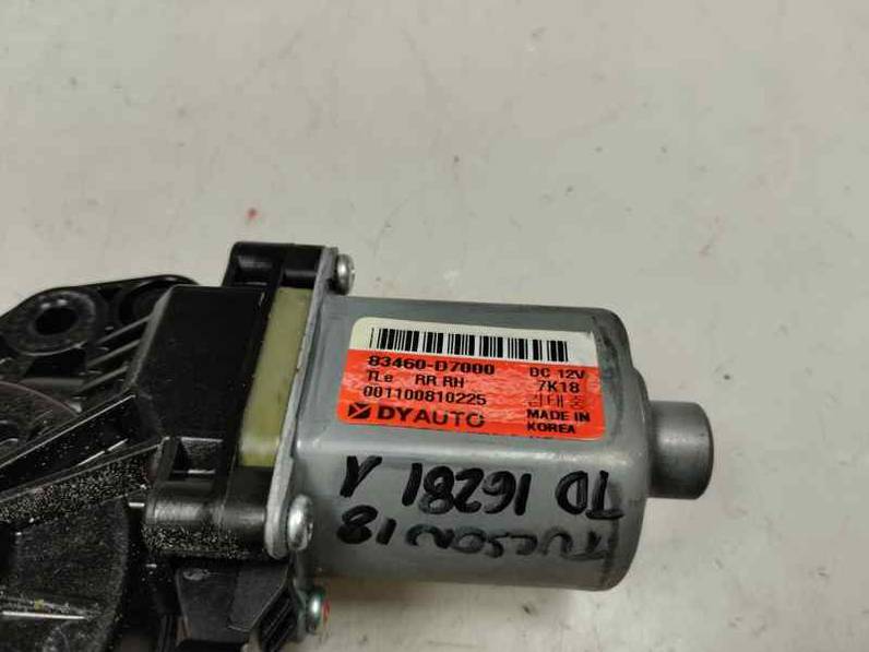 MOTOR ELEVALUNAS TRASERO DERECHO HYUNDAI TUCSON 2018 1.7 CRDI (116 CV)