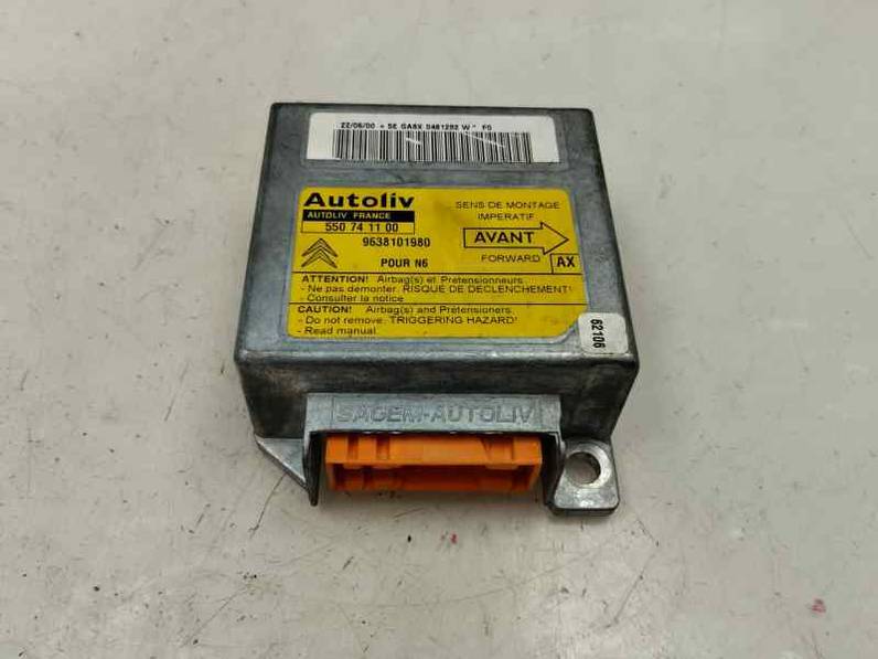 CENTRALITA AIRBAG CITROEN XSARA BERLINA 2000 2.0 HDI (90 CV)