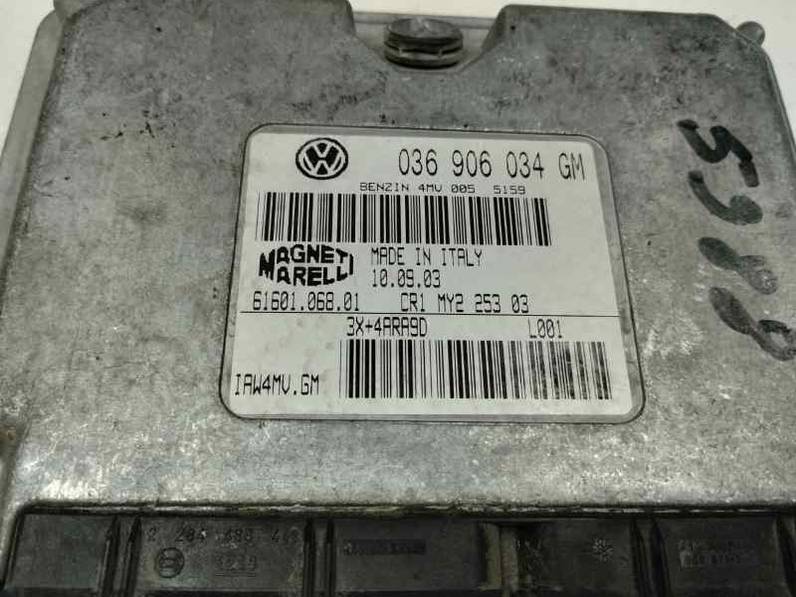 CENTRALITA MOTOR UCE SEAT CORDOBA BERLINA 2003 1.4 16V (75 CV)