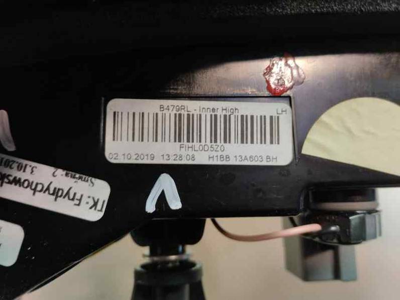 PILOTO TRASERO IZQUIERDO INTERIOR FORD FIESTA 2019 1.0 ECOBOOST (100 CV)