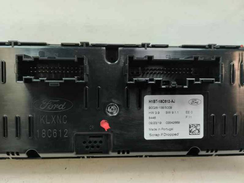 MANDO CLIMATIZADOR FORD FIESTA 2019 1.0 ECOBOOST (100 CV)