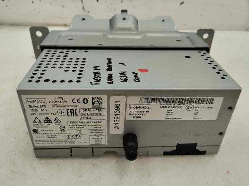 SISTEMA AUDIO RADIO CD FORD FIESTA 2019 1.0 ECOBOOST (100 CV)
