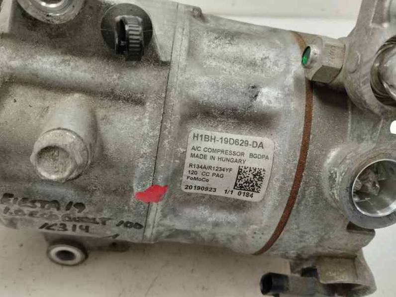 COMPRESOR AIRE ACONDICIONADO FORD FIESTA 2019 1.0 ECOBOOST (100 CV)