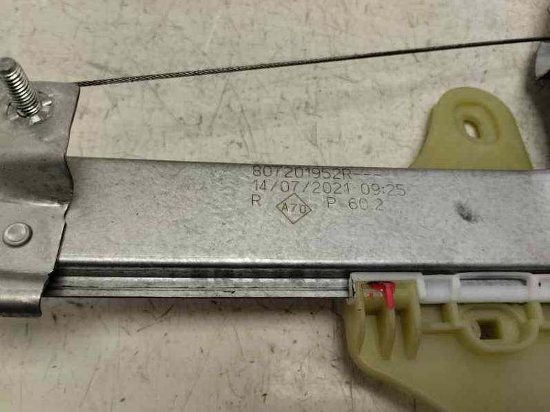 ELEVALUNAS DELANTERO DERECHO DACIA DUSTER II 2021 1.5 DCI (116 CV)