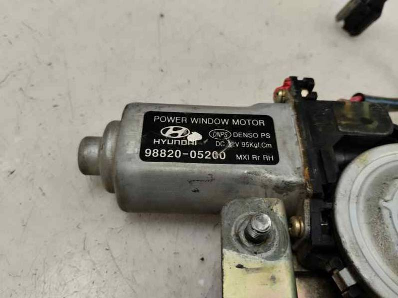 ELEVALUNAS TRASERO DERECHO HYUNDAI ATOS PRIME 2004 1.1 GASOLINA (59 CV)