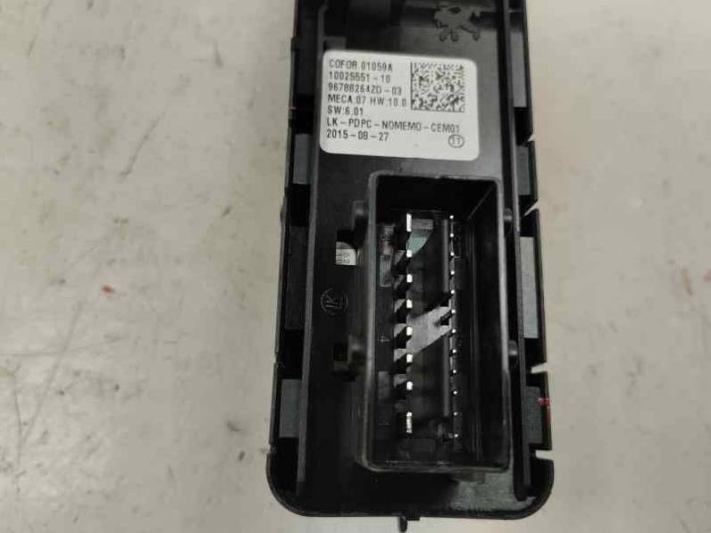 MANDO ELEVALUNAS DELANTERO IZQUIERDO PEUGEOT 308 2015 1.2 GASOLINA