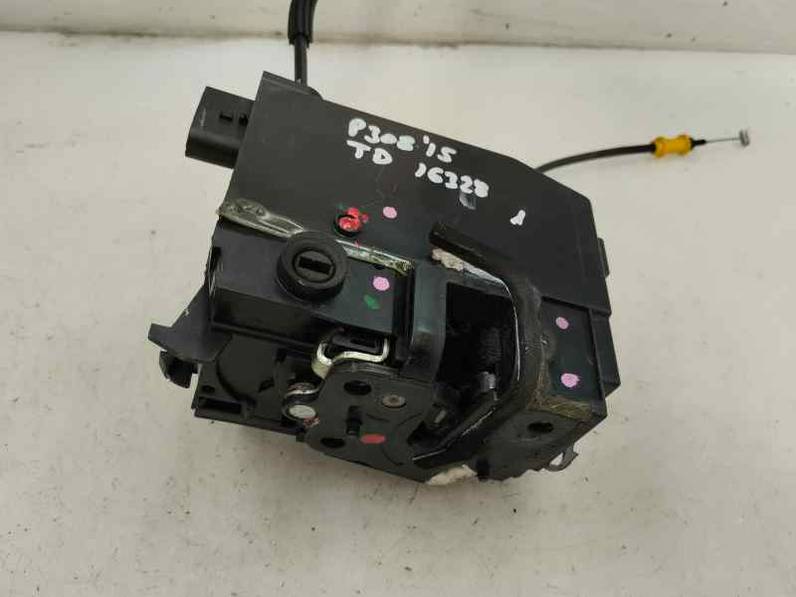 CERRADURA PUERTA TRASERA DERECHA PEUGEOT 308 2015 1.2 GASOLINA