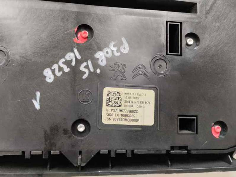 WARNING PEUGEOT 308 2015 1.2 GASOLINA