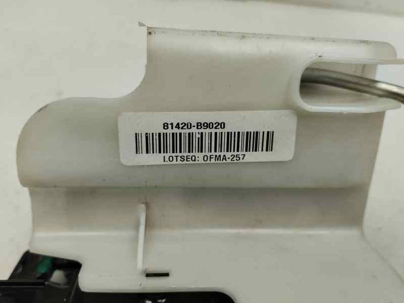 CERRADURA PUERTA TRASERA DERECHA HYUNDAI I10 2020 1.0 MULTIPUNTO TECNO