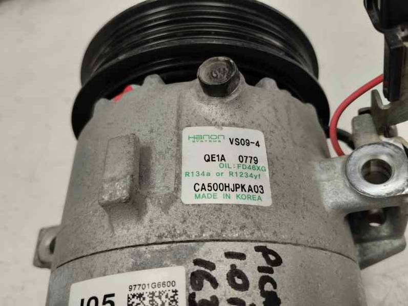 COMPRESOR AIRE ACONDICIONADO KIA PICANTO 2021 1.0 MULTIPUNTO (68 CV)