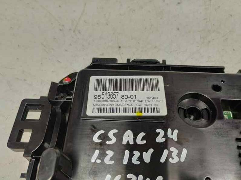 CUADRO INSTRUMENTOS CITROEN C5 AIRCROSS 2024 1.2 12 V PURETECH (131 CV)