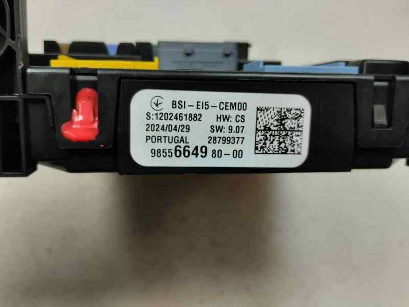 CAJA RELES FUSIBLES CITROEN C5 AIRCROSS 2024 1.2 12 V PURETECH (131 CV)