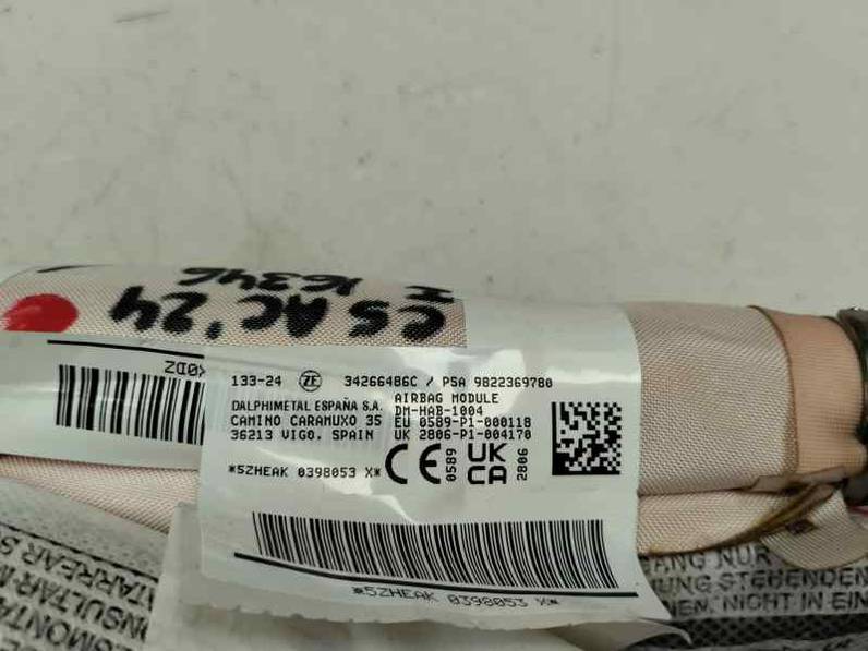 AIRBAG CORTINA DELANTERO IZQUIERDO CITROEN C5 AIRCROSS 2024 1.2 12 V PURETECH (131 CV)