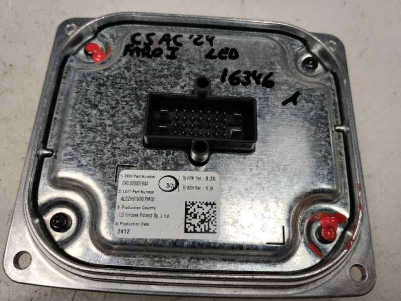 MODULO ELECTRONICO CITROEN C5 AIRCROSS 2024 1.2 12 V PURETECH (131 CV)