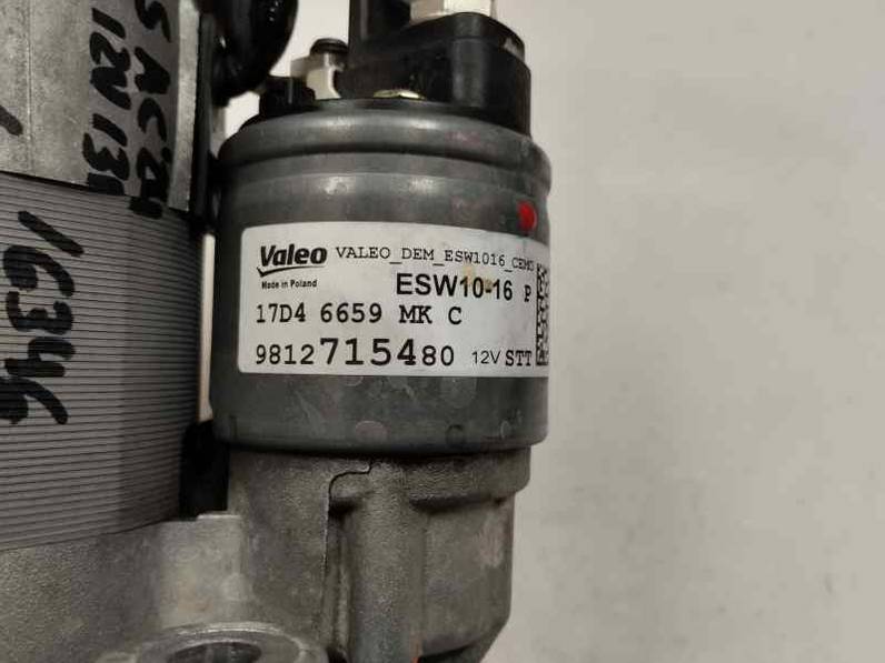 MOTOR ARRANQUE CITROEN C5 AIRCROSS 2024 1.2 12 V PURETECH (131 CV)