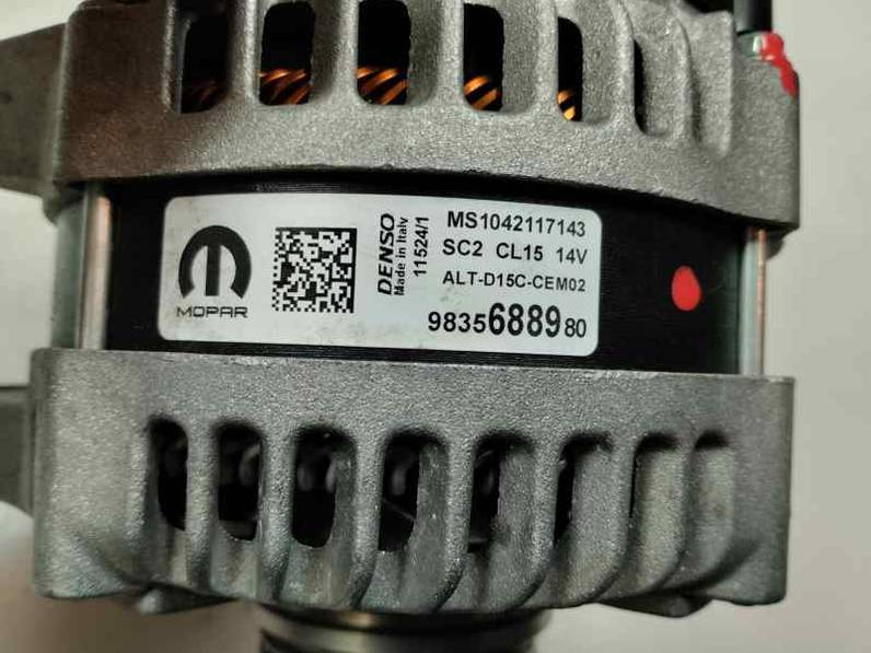 ALTERNADOR CITROEN C5 AIRCROSS 2024 1.2 12 V PURETECH (131 CV)