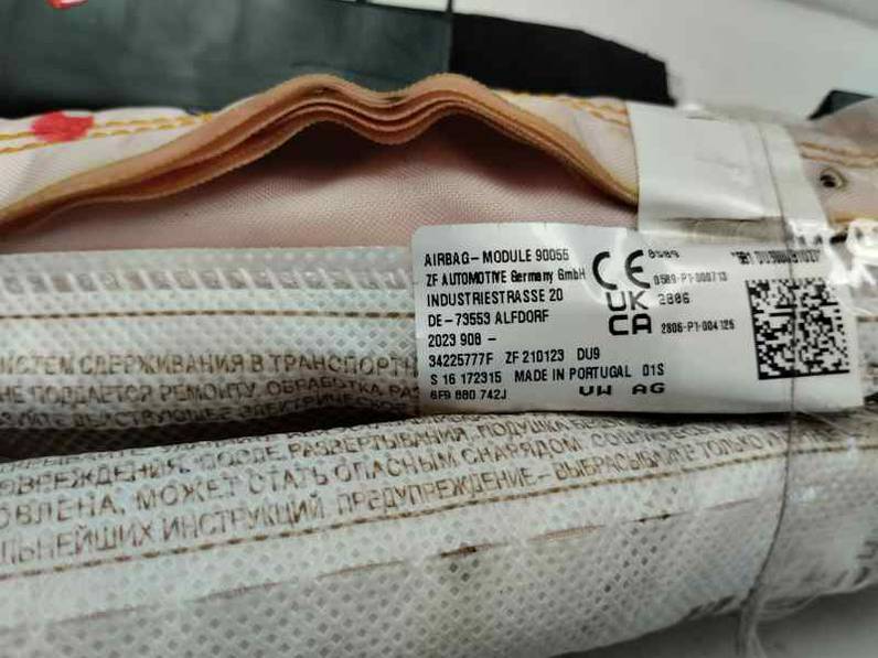 AIRBAG CORTINA DELANTERO DERECHO SEAT ARONA 2023 1.0 ECO TSI (110 CV)