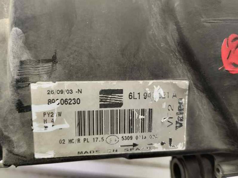 FARO IZQUIERDO SEAT CORDOBA BERLINA 2003 1.4 16V (75 CV)