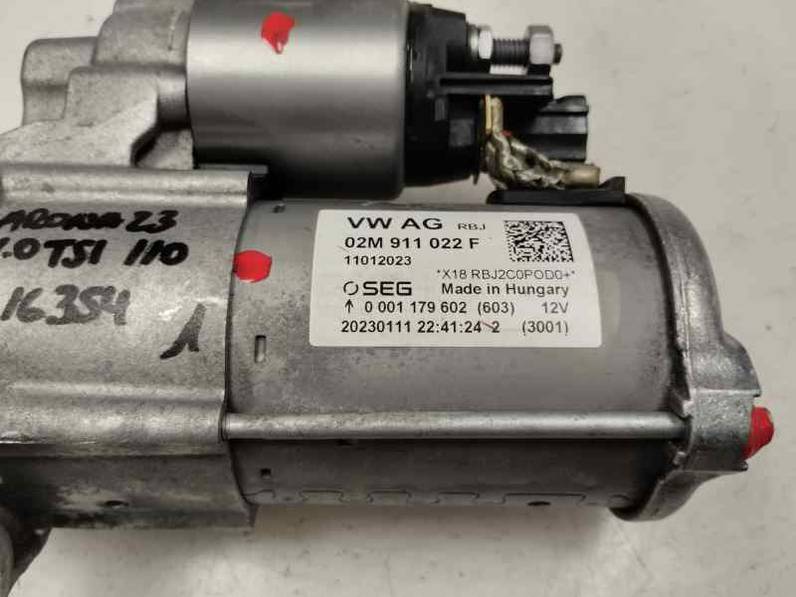 MOTOR ARRANQUE SEAT ARONA 2023 1.0 ECO TSI (110 CV)