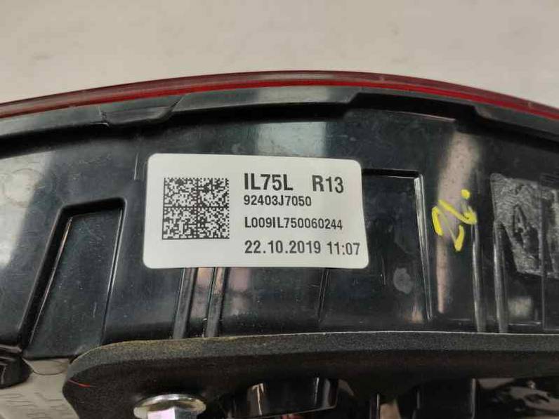 PILOTO TRASERO IZQUIERDO INTERIOR KIA CEED 2020 1.6 CRDI DRIVE (136 CV)