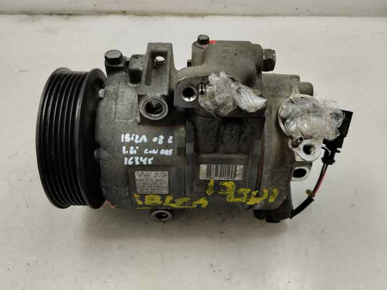 COMPRESOR AIRE ACONDICIONADO SEAT IBIZA 2008 1.2 (69 CV)