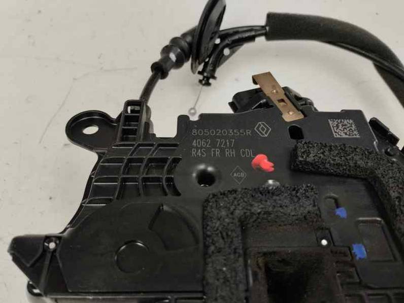 CERRADURA PUERTA DELANTERA DERECHA RENAULT TWINGO III 2019 0.9 CM3 (92 CV)