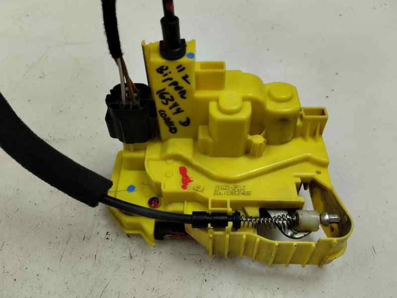 CERRADURA PUERTA LATERAL DERECHA PEUGEOT BIPPER TEPEE 2011 1.3 HDI (75 CV)