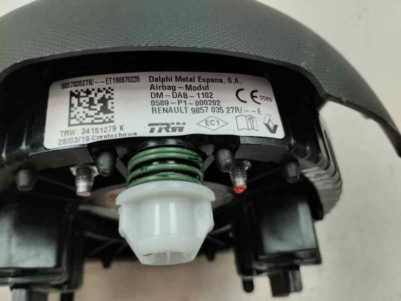 KIT AIRBAG RENAULT TWINGO III 2019 0.9 CM3 (92 CV)