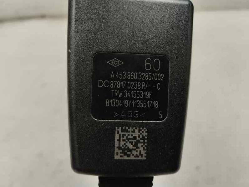 CINTURON SEGURIDAD DELANTERO IZQUIERDO RENAULT TWINGO III 2019 0.9 CM3 (92 CV)