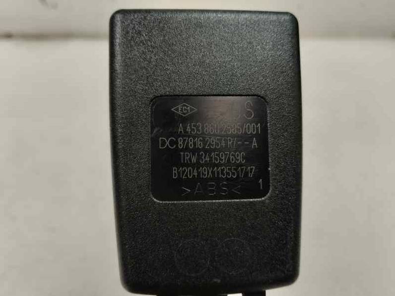 CINTURON SEGURIDAD TRASERO IZQUIERDO RENAULT TWINGO III 2019 0.9 CM3 (92 CV)